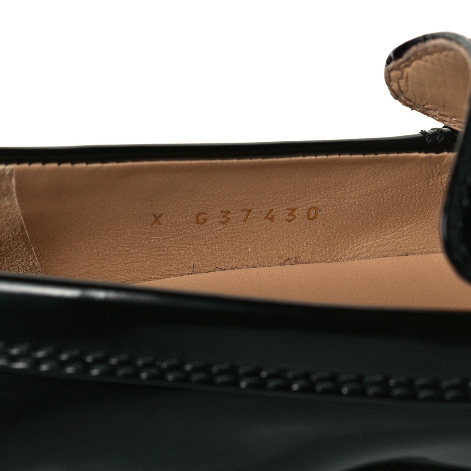 Chanel Shiny Calfskin Logo Loafers 39 Black 6 of 10