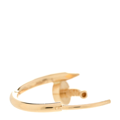 Cartier 18K Yellow Gold Juste Un Clou Single Hoop Earring 3 of 6