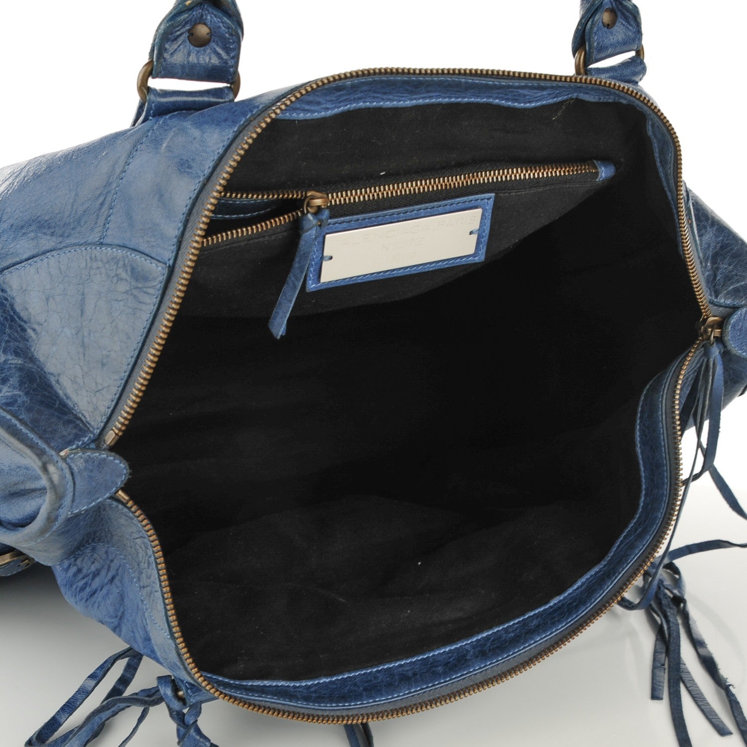 Balenciaga Chevre Classic Hardware Work Navy 5 of 8