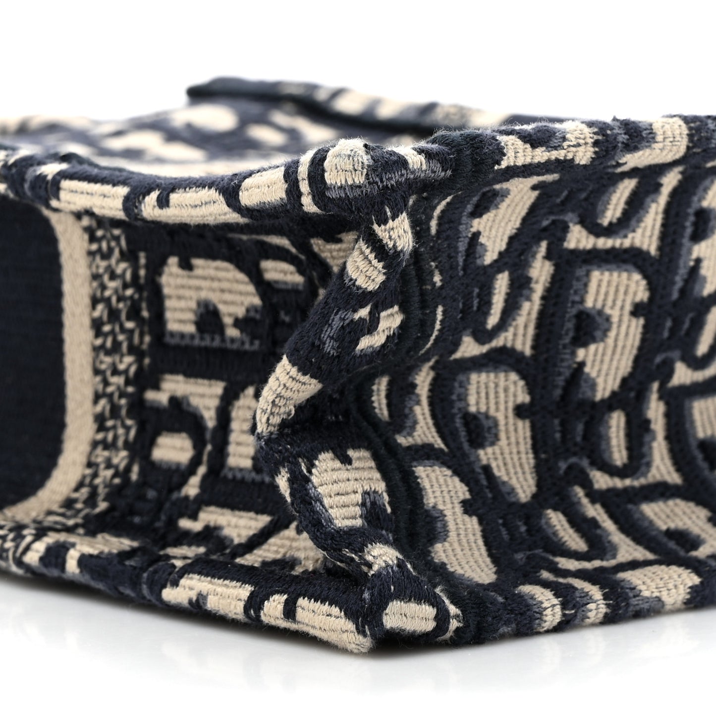 Oblique Mini Book Tote Phone Bag Blue