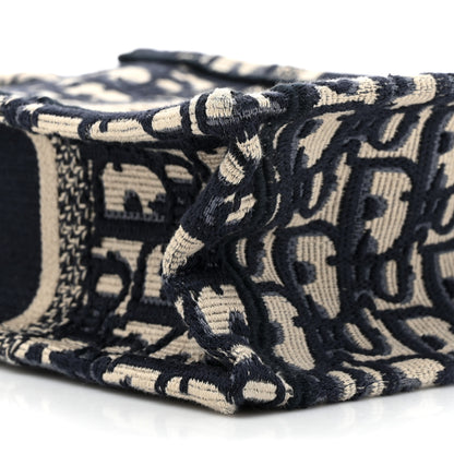 Christian Dior Oblique Mini Book Tote Phone Bag Blue 10 of 11