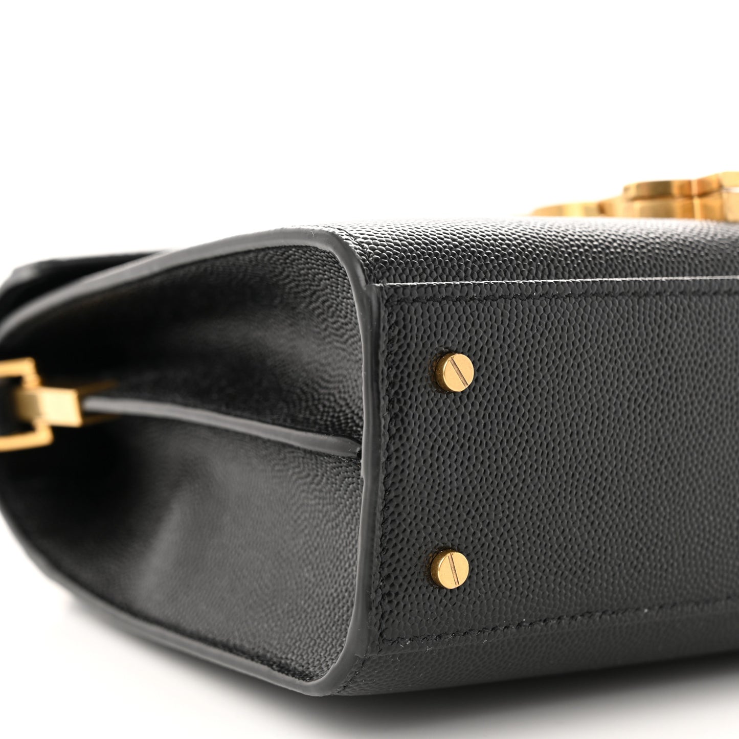 Grain de Poudre Mini Classic Monogram Cassandra Top Handle Black