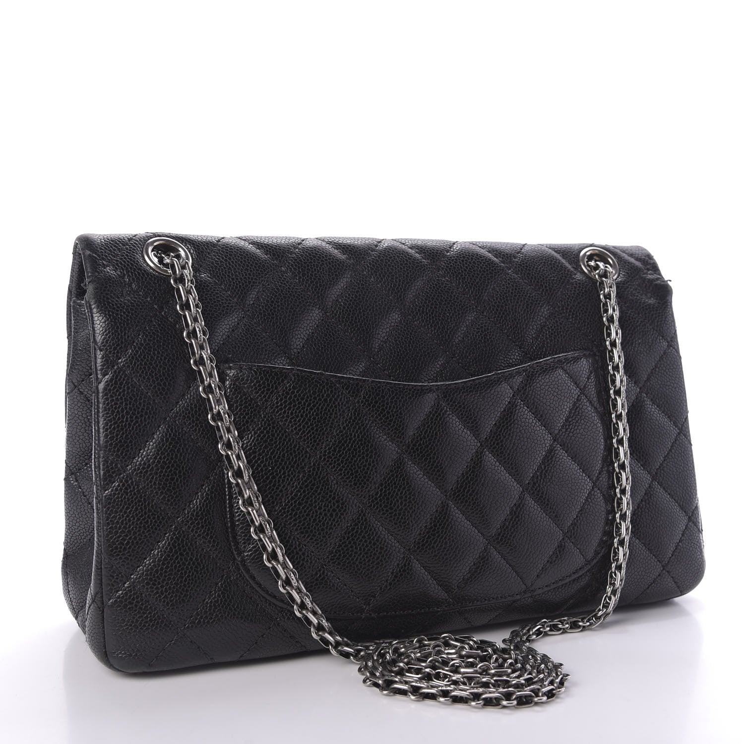 Chanel Caviar Quilted 2.55 Reissue 226 Flap Black 3 of 13