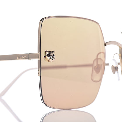 Cartier Panthere De Sunglasses Champagne Gold 7 of 8