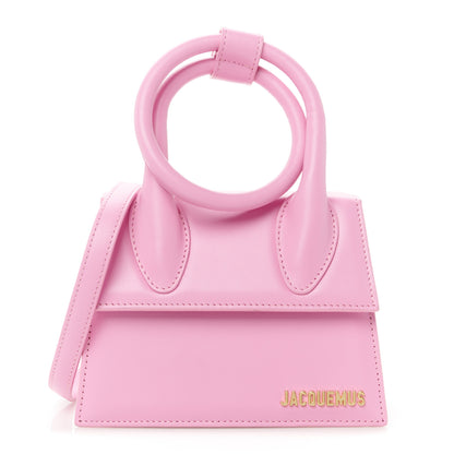 Jacquemus Smooth Calfskin Le Chiquito Noeud Light Pink 1 of 9