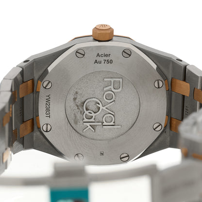 Audemars Piguet Stainless Steel 18K Rose Gold Diamond 33mm Royal Oak Quartz Watch White 67651SR.ZZ.1261SR.01 4 of 5