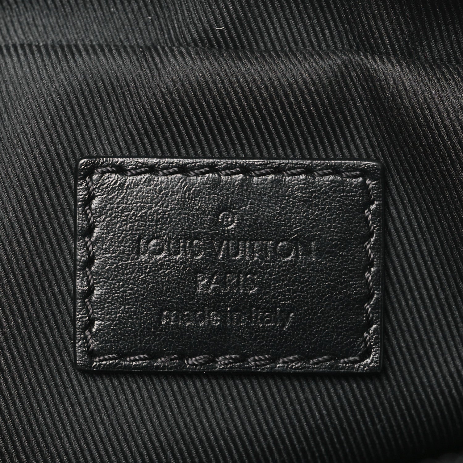 Louis Vuitton Calfskin Monogram Shadow Danube PM Black 6 of 9