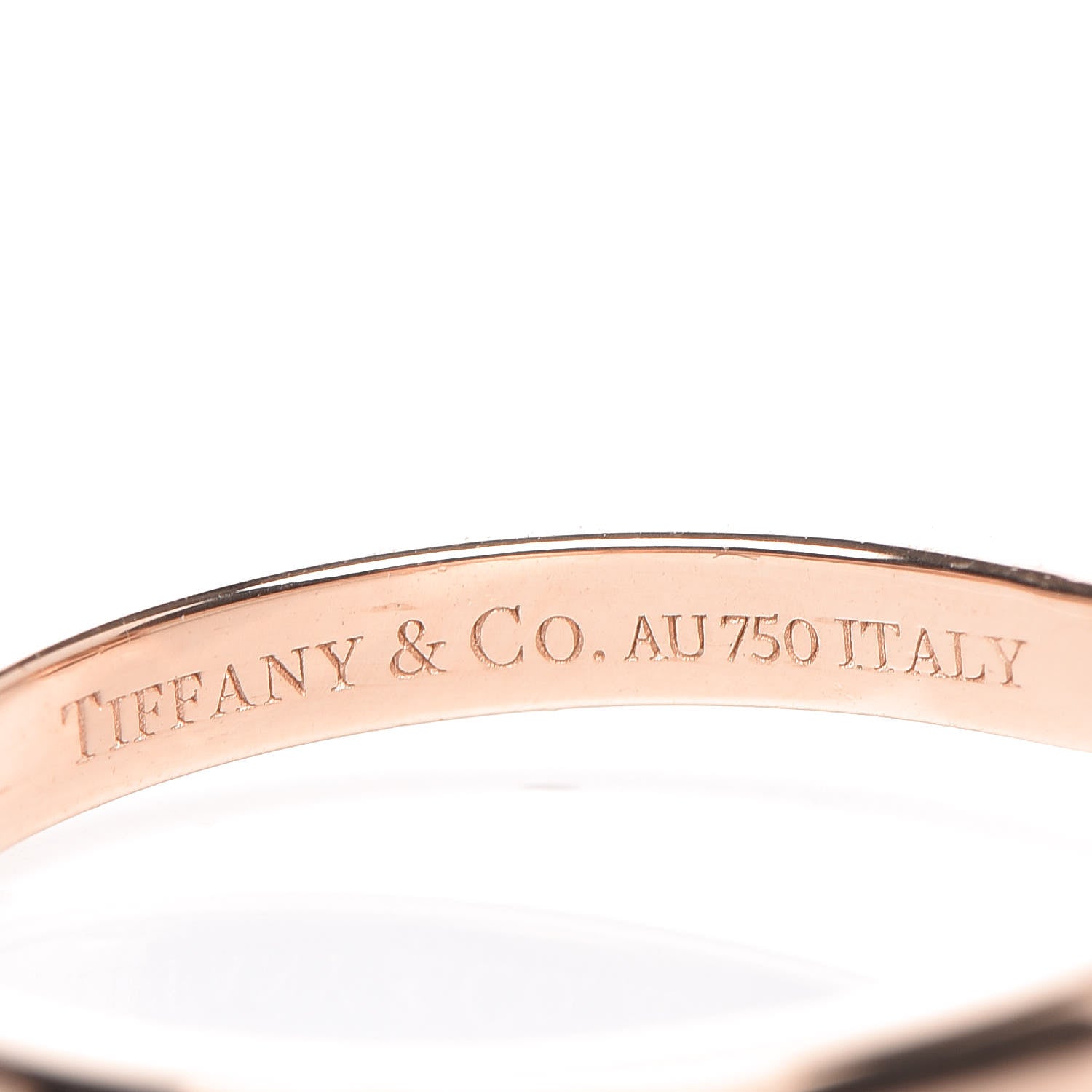 Tiffany 18K Rose Gold Pink Sapphire 7mm Paloma Picasso Sugar Stacks Ring 54 7 6 of 6