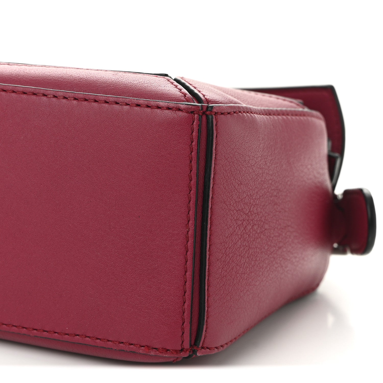 Loewe Calfskin Mini Puzzle Bag Raspberry 10 of 10