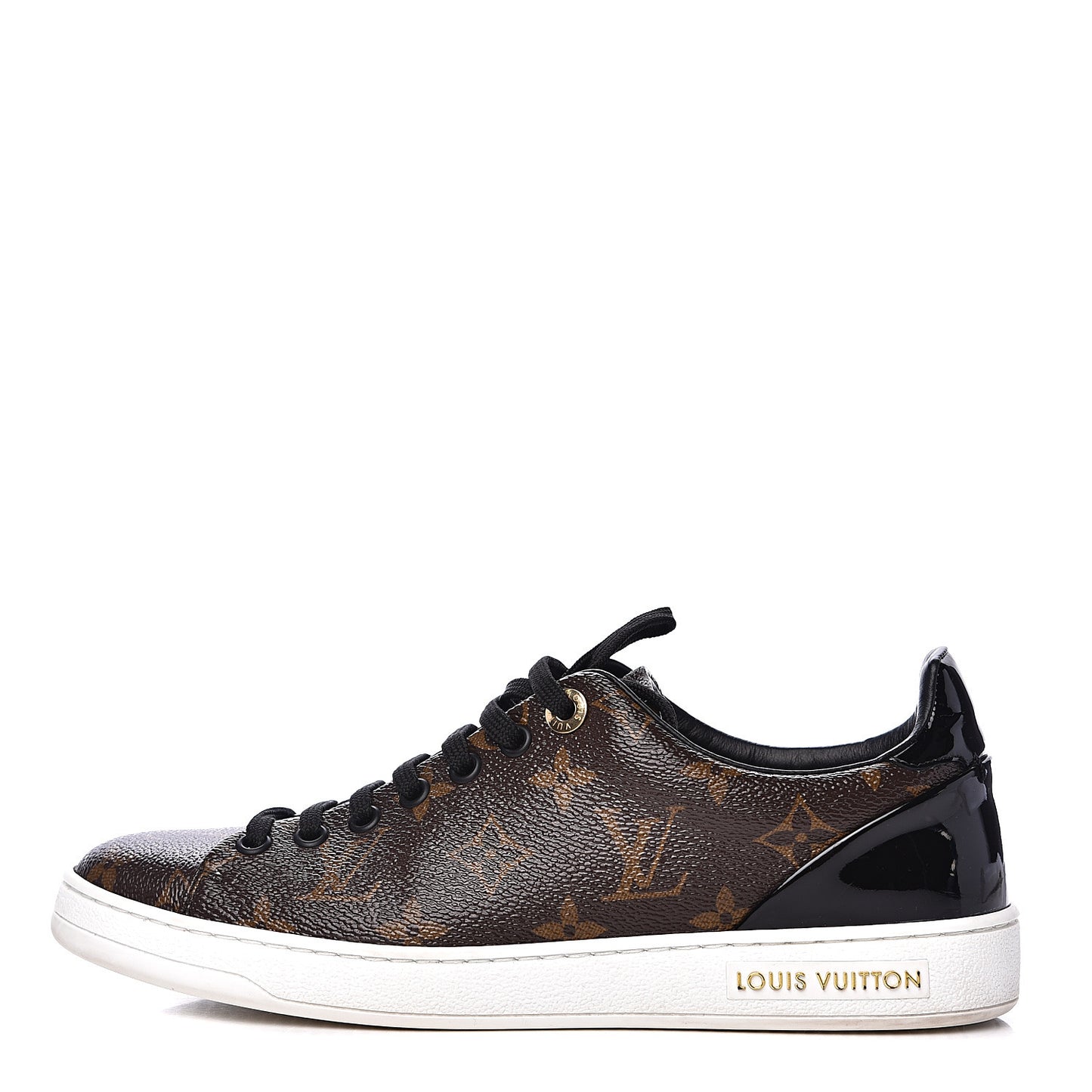 Patent Monogram Frontrow Sneakers 37.5