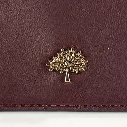 Mulberry Nappa Tree Slim Wallet Oxblood Midnight Blue 7 of 10