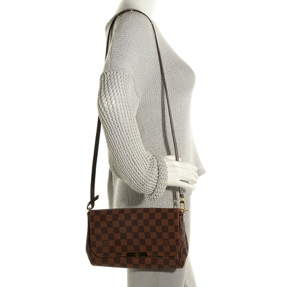 Louis Vuitton Damier Ebene Favorite MM 2 of 8