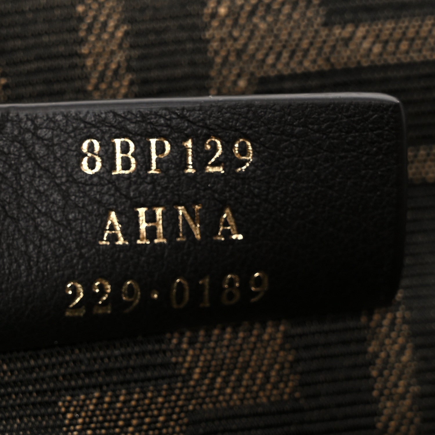 Fendi Shearling Small Fendi First Ghiaccio Oro Soft 1816277