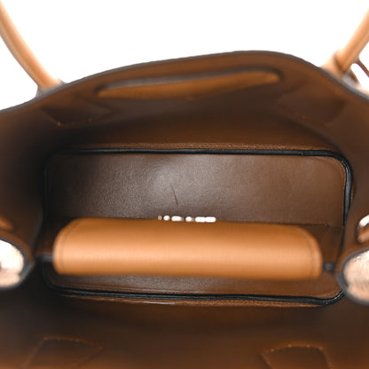 Prada Vitello Daino Soft Mini Double Bag Caramel 5 of 11