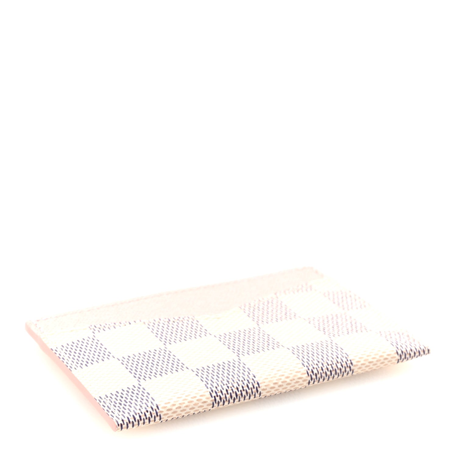 Louis Vuitton Damier Azur Daily Card Holder Rose Ballerine 4 of 6
