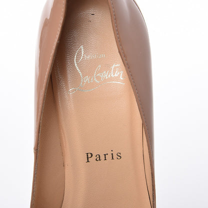 Christian Louboutin Patent Pigalle Plato 120 Pumps 35 Nude 15 of 17