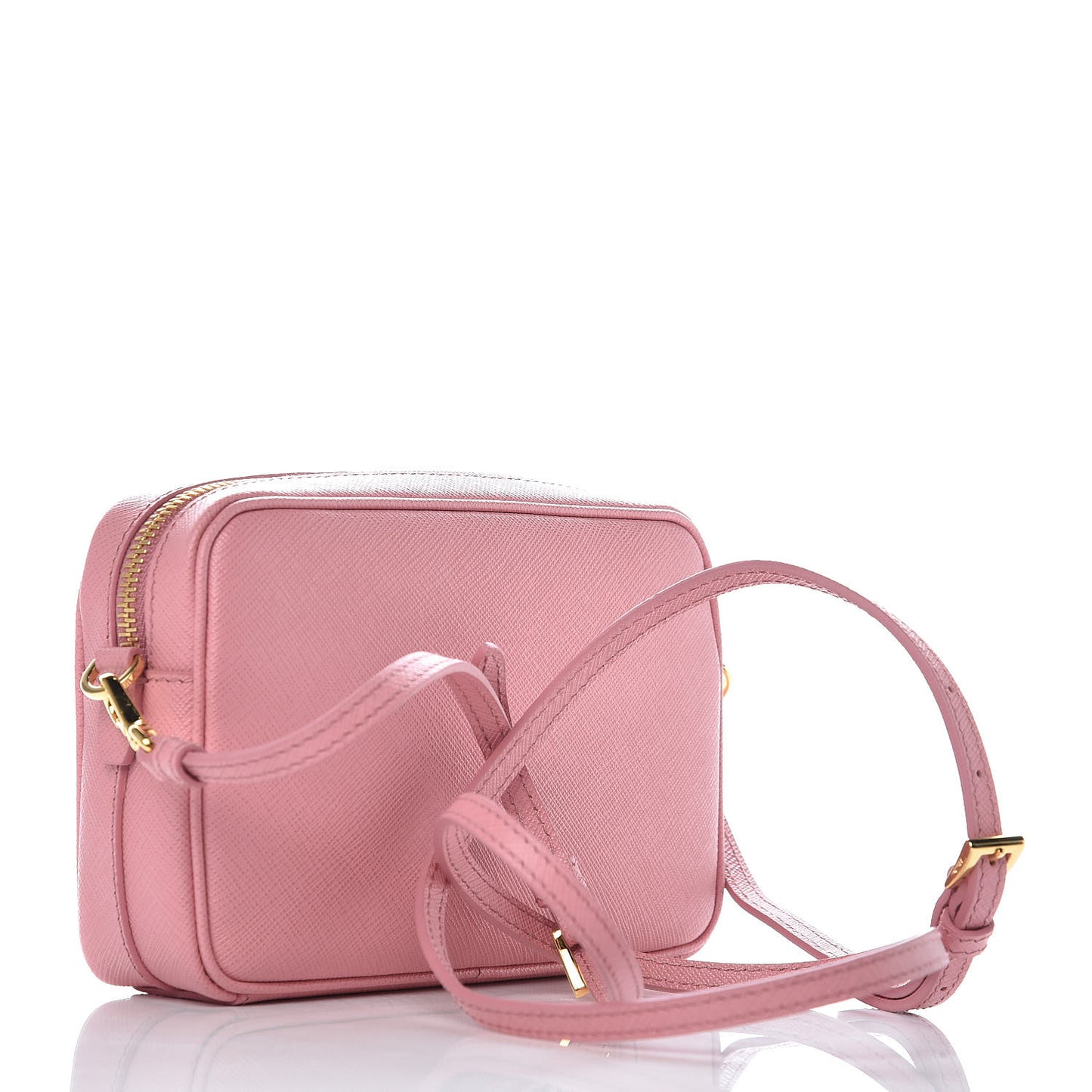 Saffiano Mini Camera Crossbody Petalo