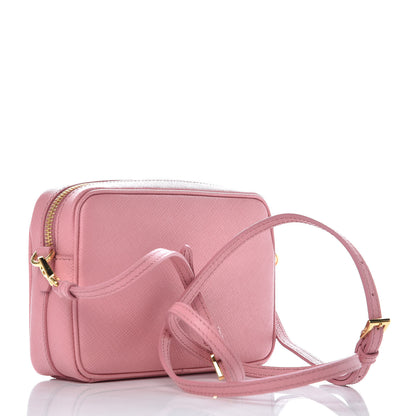 Prada Saffiano Mini Camera Crossbody Petalo 3 of 8