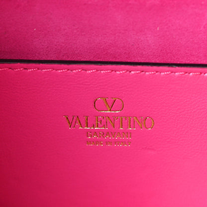 Valentino Garavani Crystal Vlogo Small Loco Shoulder Bag Pink PP 6 of 9