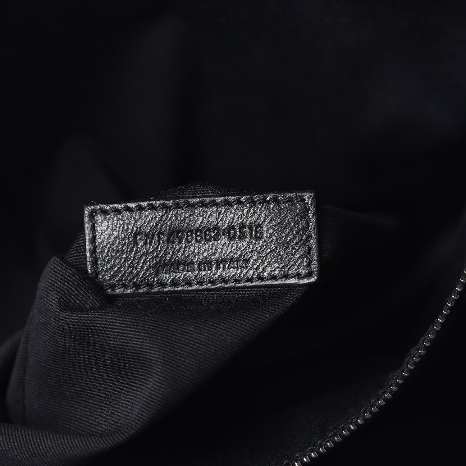 Saint Laurent Crinkled Calfskin Matelasse Monogram Large Niki Chain Satchel Fog 7 of 10