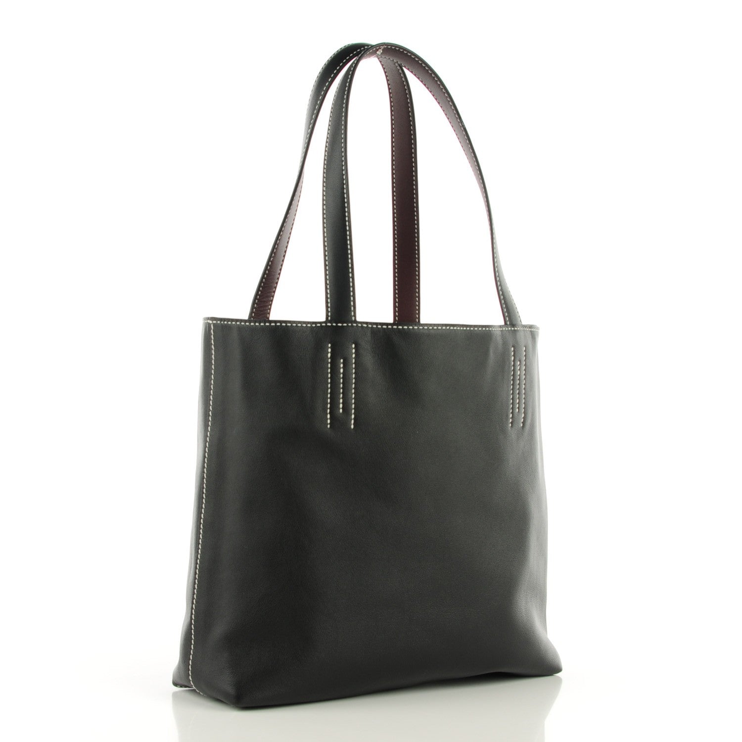Hermes Sikkim Double Sens 36 Reversible Tote Black 3 of 7