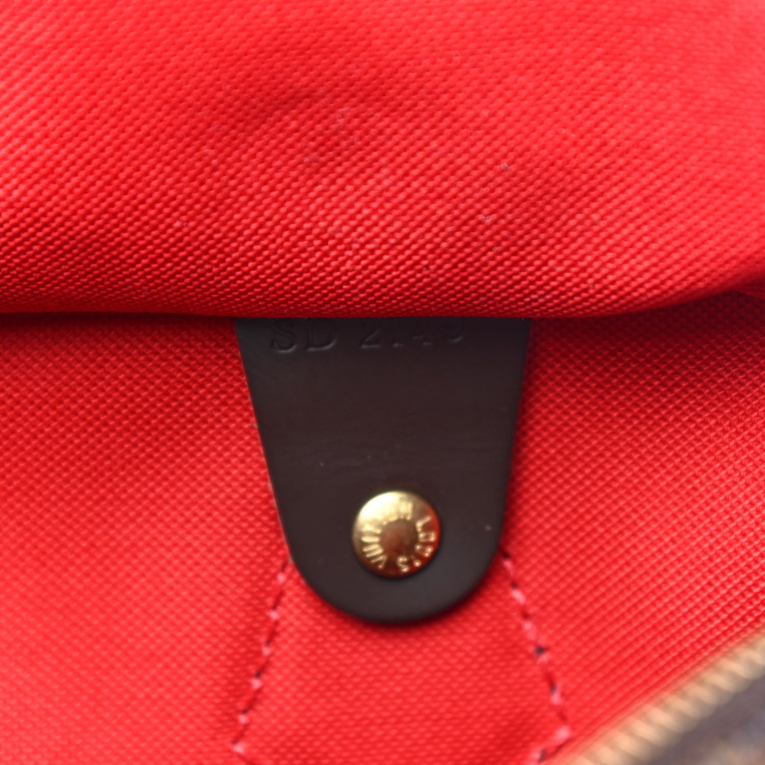 Louis Vuitton Damier Ebene Speedy 30 6 of 9