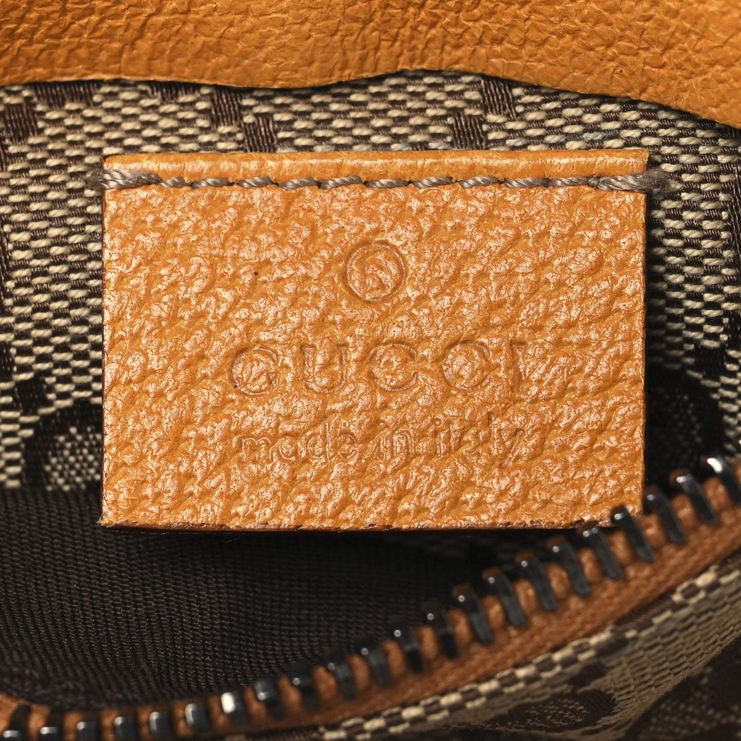 GG Monogram Web Double Pocket Belt Bag Yellow