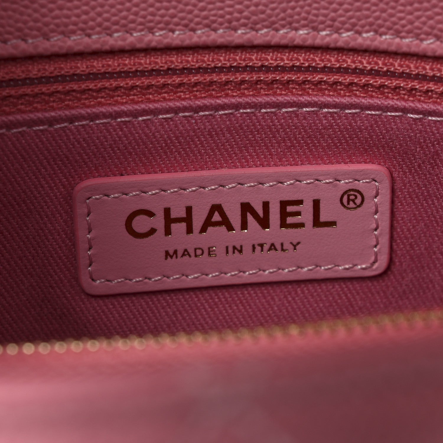 Chanel Caviar Quilted Small Coco Handle Flap Light Pink 6 of 10