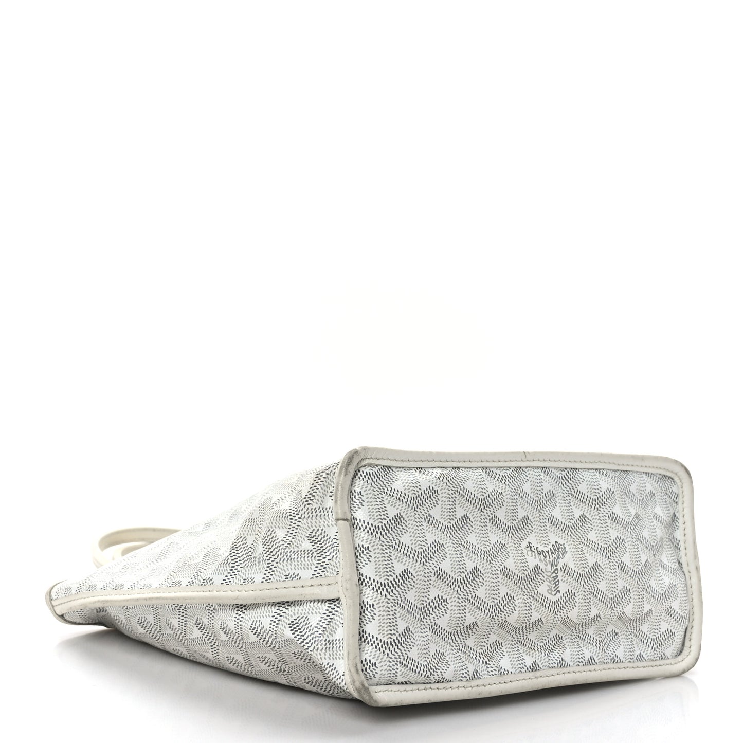 Goyardine Reversible Mini Anjou White