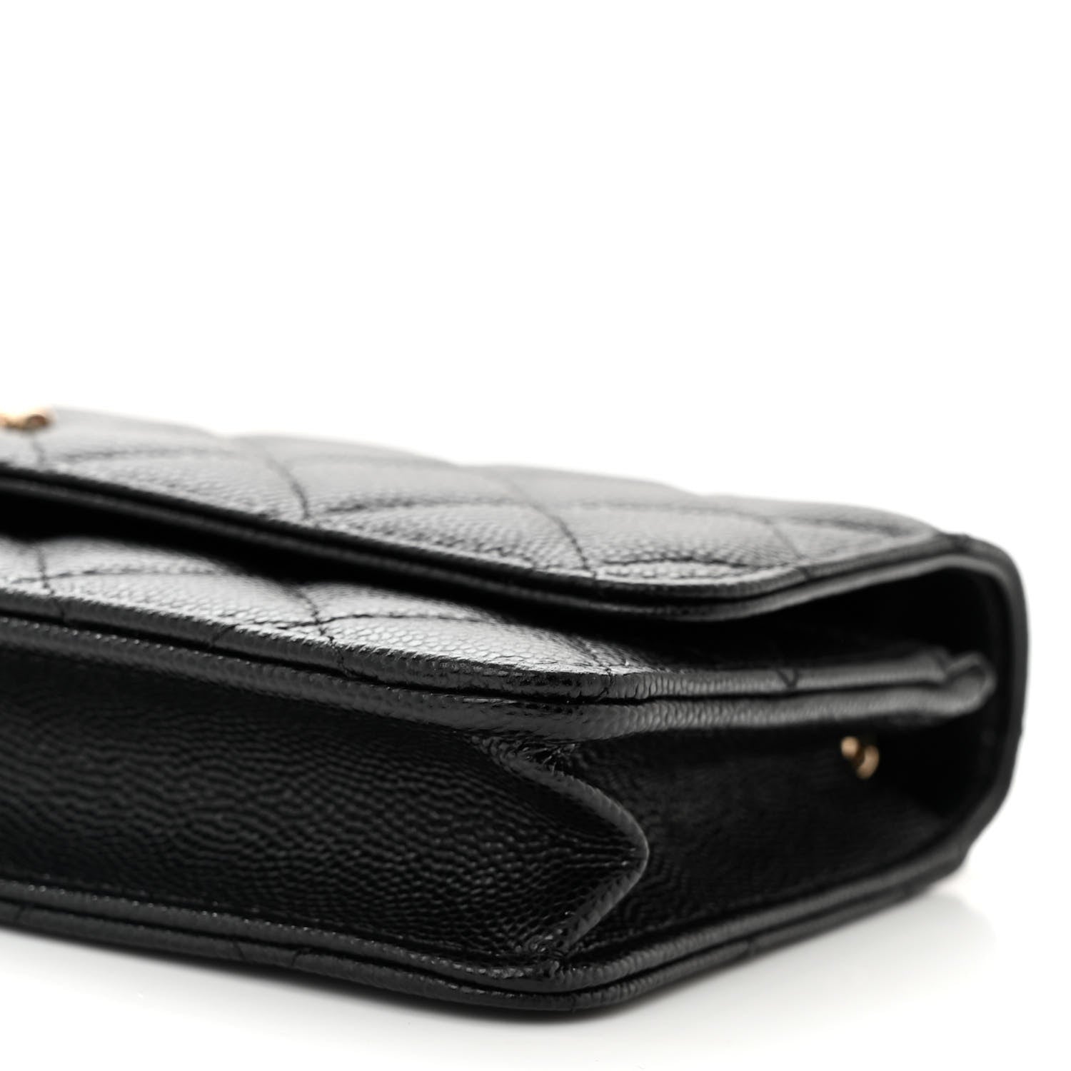 Chanel Caviar Quilted Long Clutch With Chain Black 11 of 12