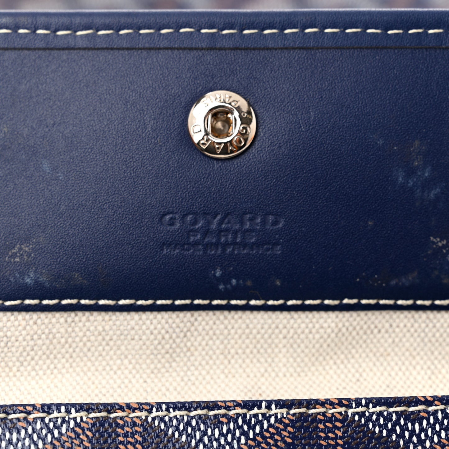 Goyardine Saint Louis PM Navy