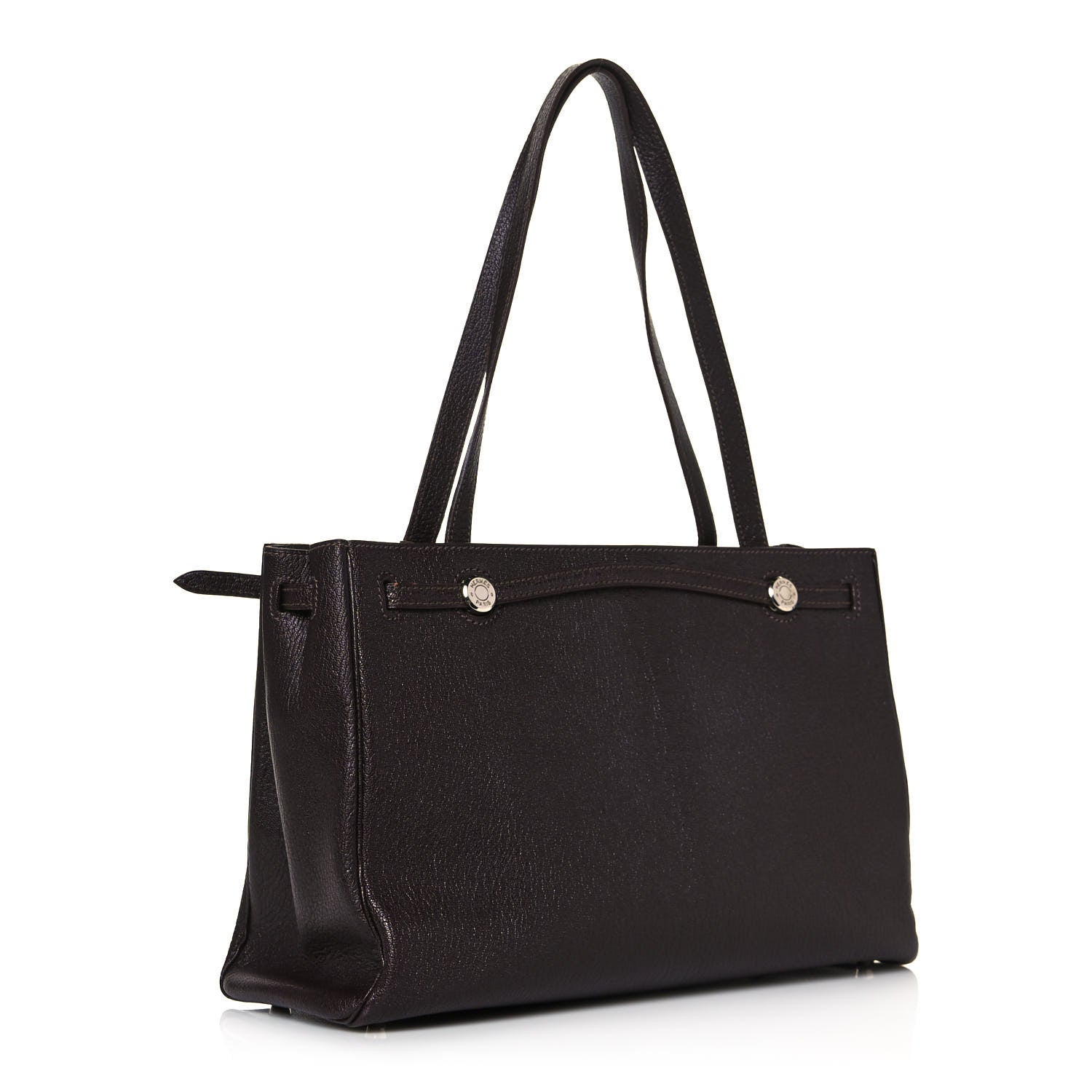 Hermes Chevre de Coromandel Cabana Tote Raisin 3 of 16