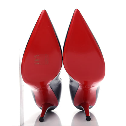 Christian Louboutin Kid Apostrophy 100 Pumps 40.5 Eclipse 6 of 10