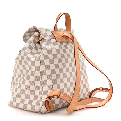 Louis Vuitton Damier Azur Sperone Backpack 2 of 9