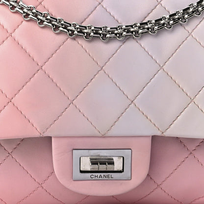 Chanel Lambskin Degrade Quilted 2.55 Reissue 227 Flap Pink 9 of 10