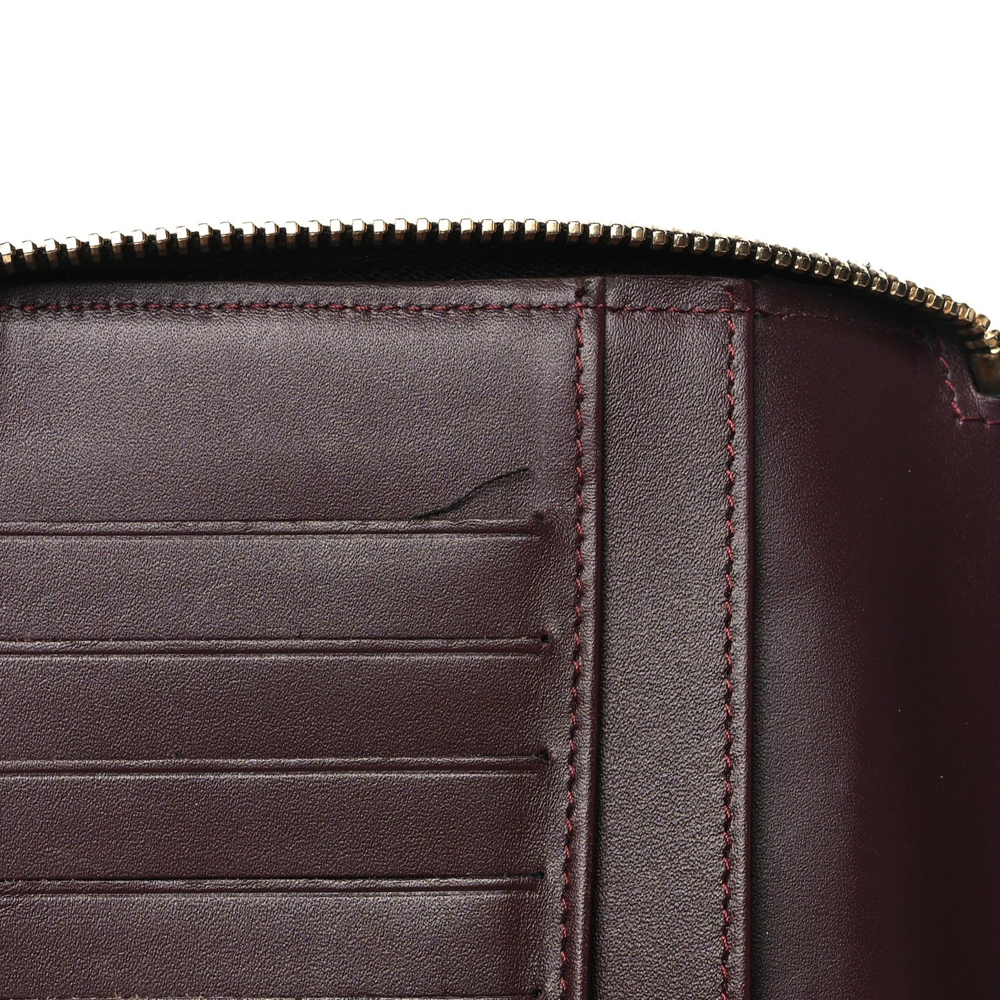 Caviar Quilted Large Zip Around Organizer Wallet Black
