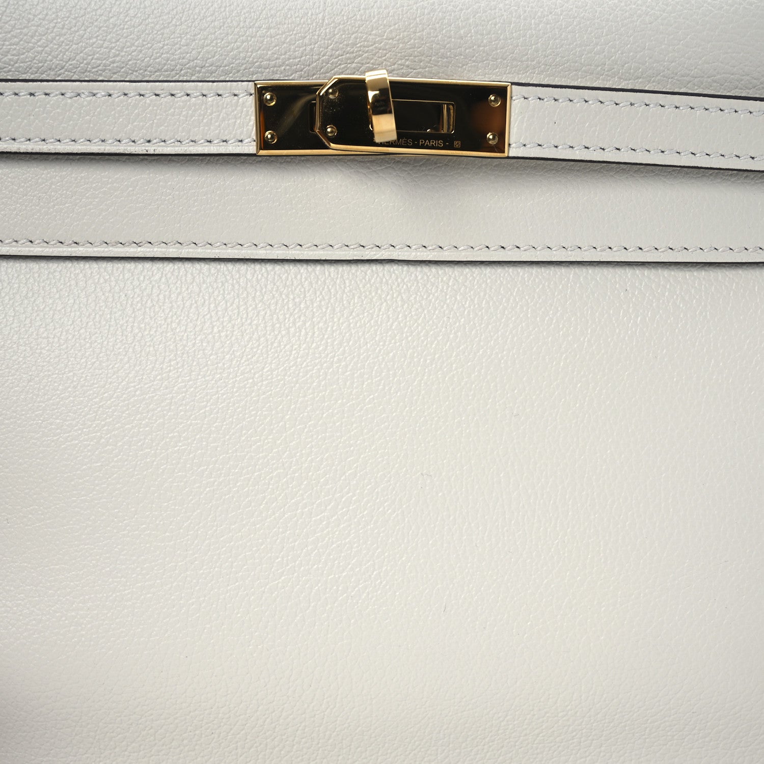 Hermes Evercolor Verso Kelly Danse II Belt Bag White Kraft 9 of 11