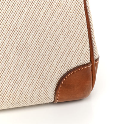 Hermes Toile Barenia Birkin 30 Fauve 18 of 26