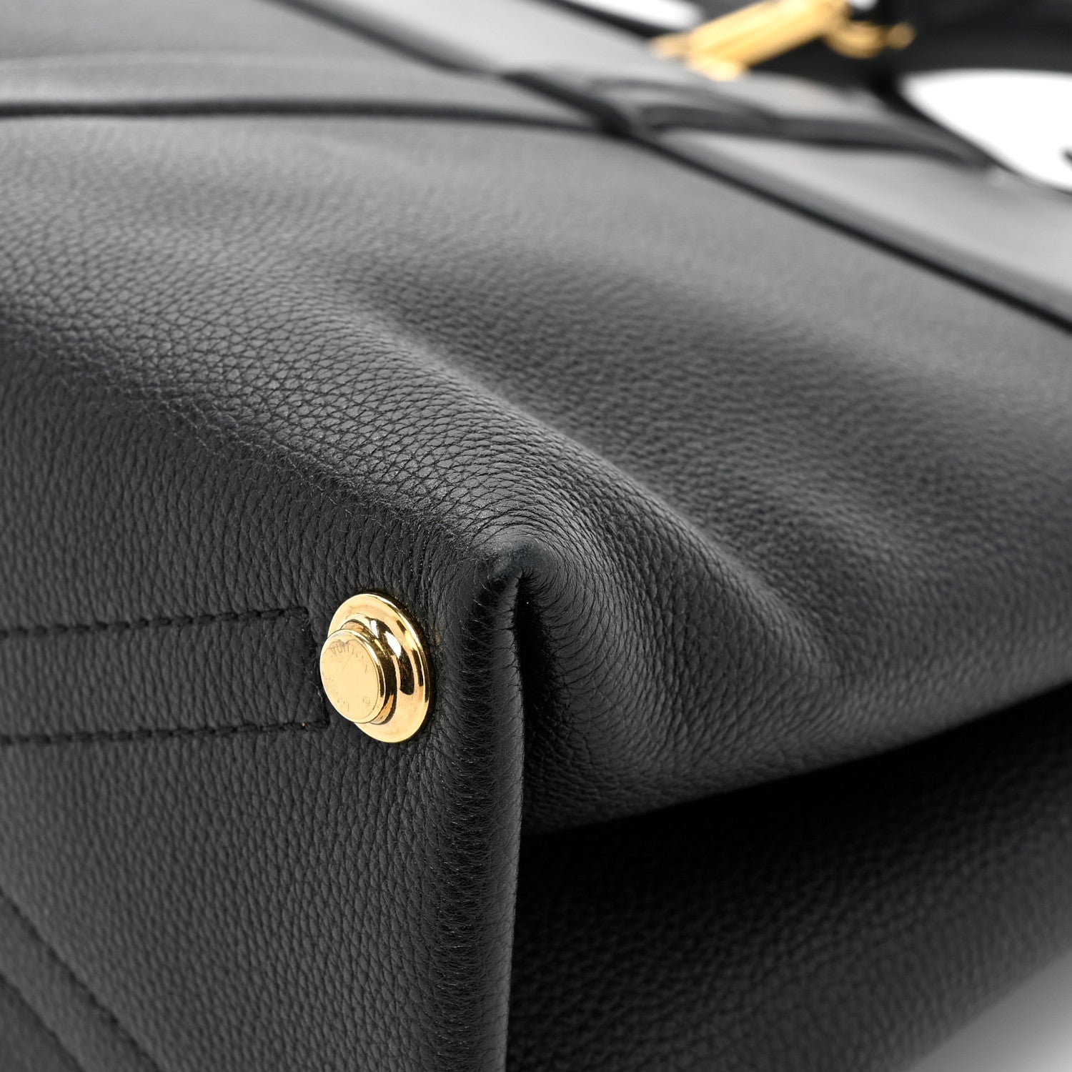 Louis Vuitton Grained Smooth Calfskin Rose Des Vents MM Black 15 of 15