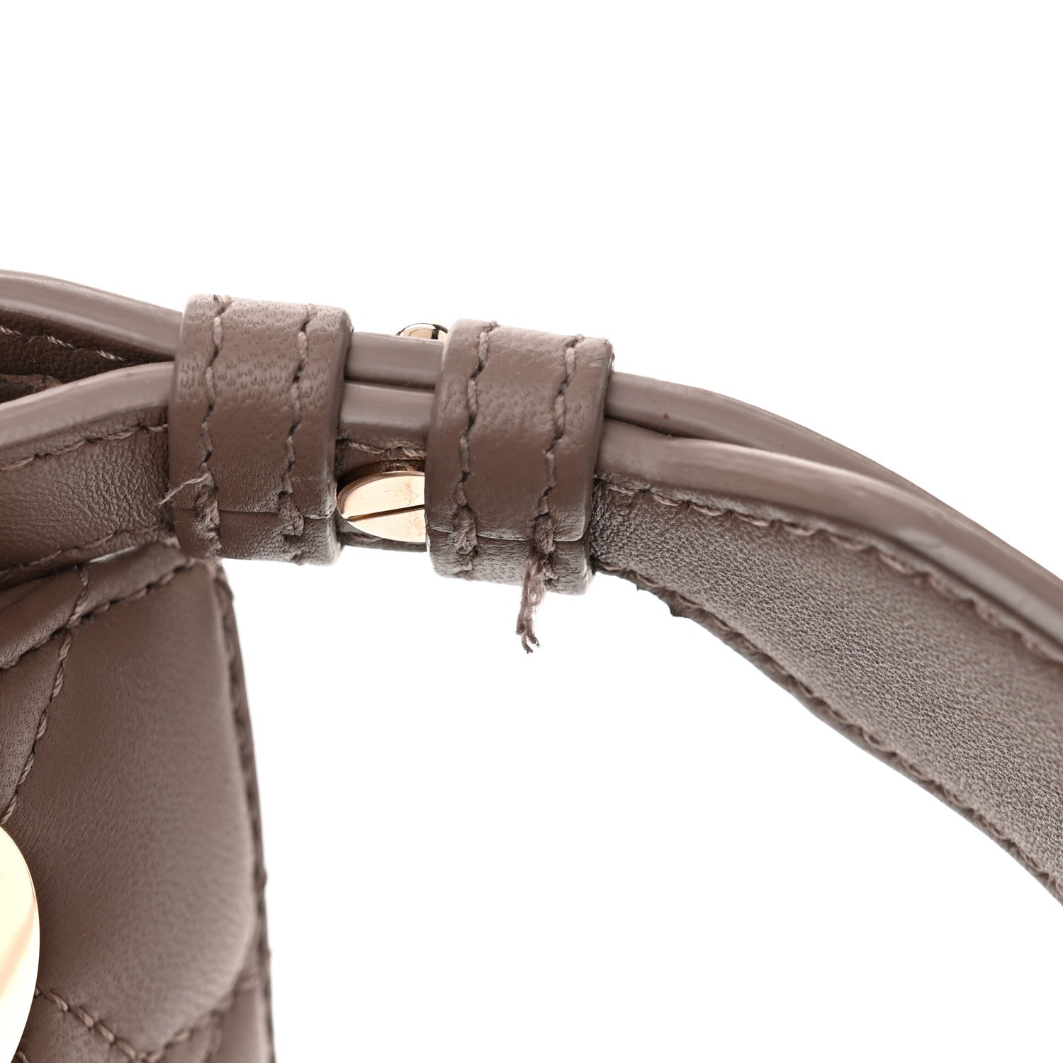 Christian Dior Lambskin Cannage Small My ABCDior Lady Dior Warm Taupe 11 of 12