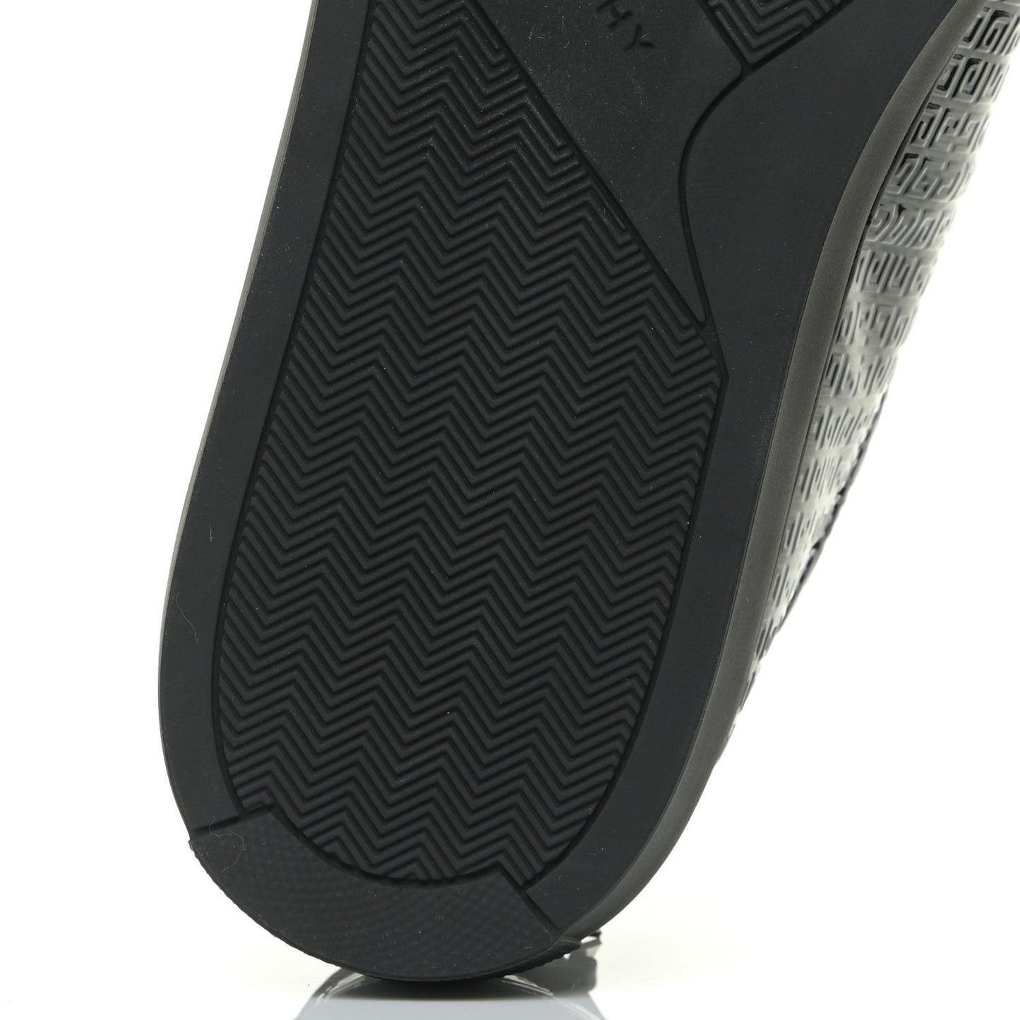 Patent 4G Logo Embossed Womens Urban Street Sneakers 40 Black