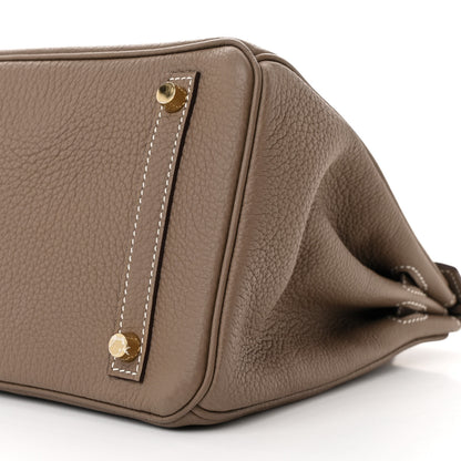 Hermes Togo Birkin 30 Etoupe 10 of 17