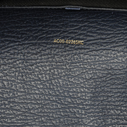 3.1 Phillip Lim 3.1 Textured Calfskin Mini Pashli Satchel Ink 7 of 8