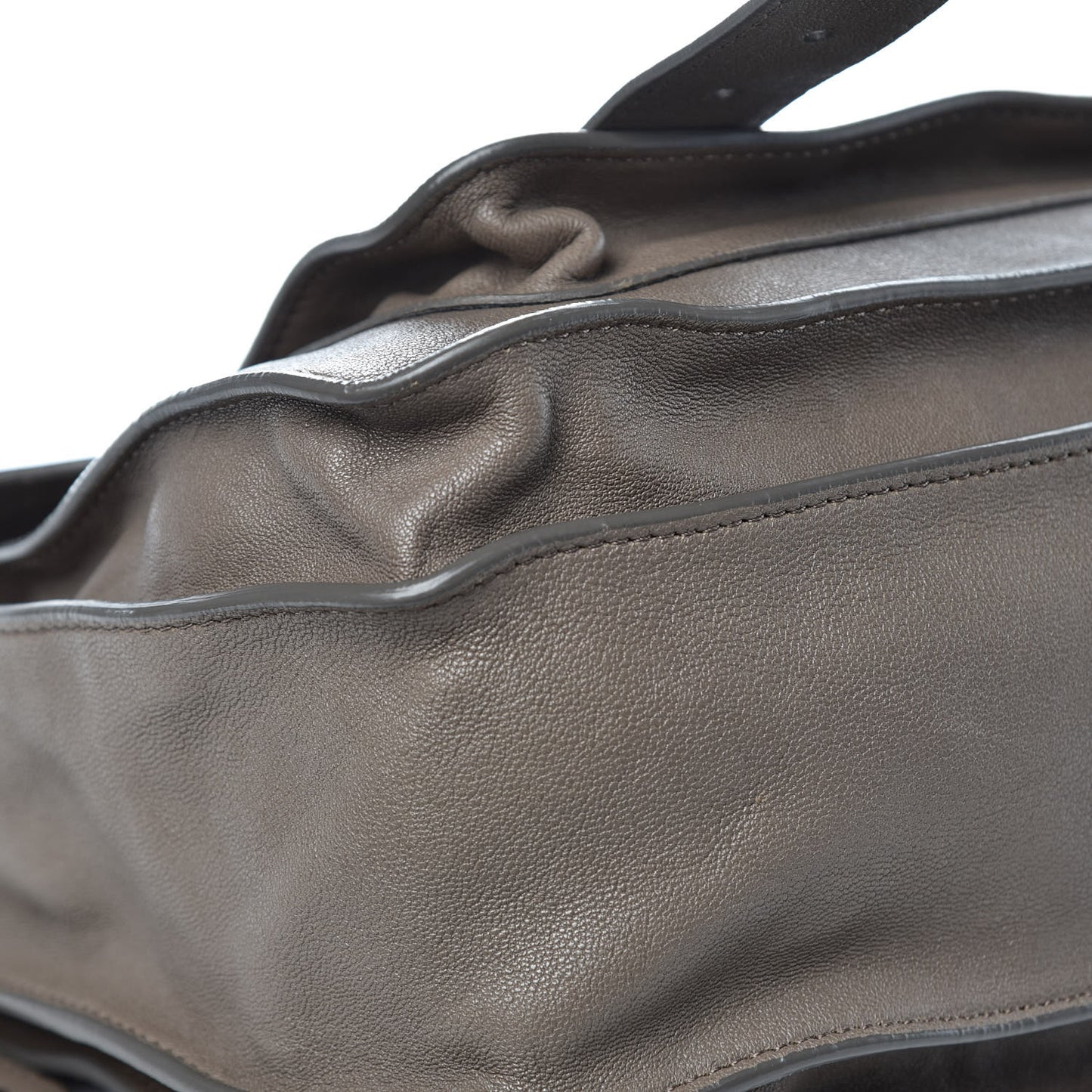 Lambskin Medium PS1 Satchel Smoke
