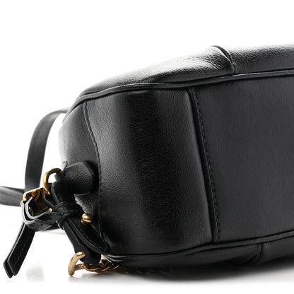 Miu Miu Glace Calfskin Bauletto Shoulder Bag Black 8 of 9
