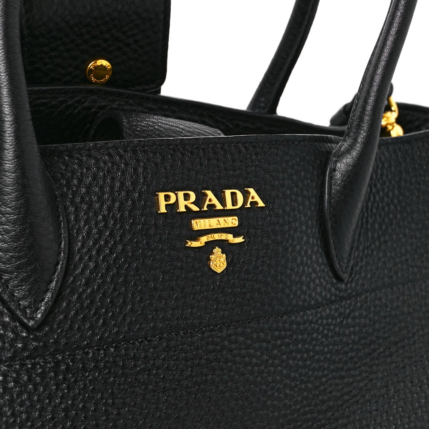 Vitello Phenix Tote Black