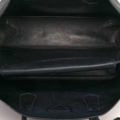 Prada Saffiano Cuir Large Double Bag Nero Black 4 of 11