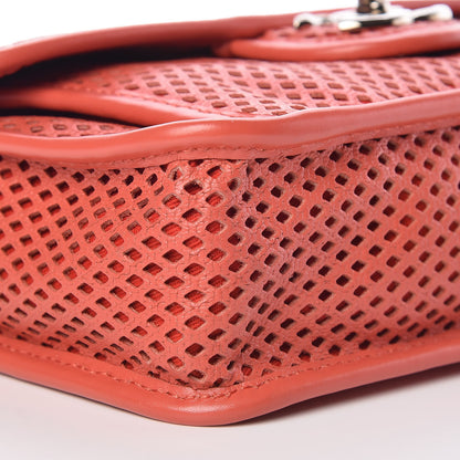 Chanel Perforated Calfskin Small Up In The Air Flap Red 11 of 21