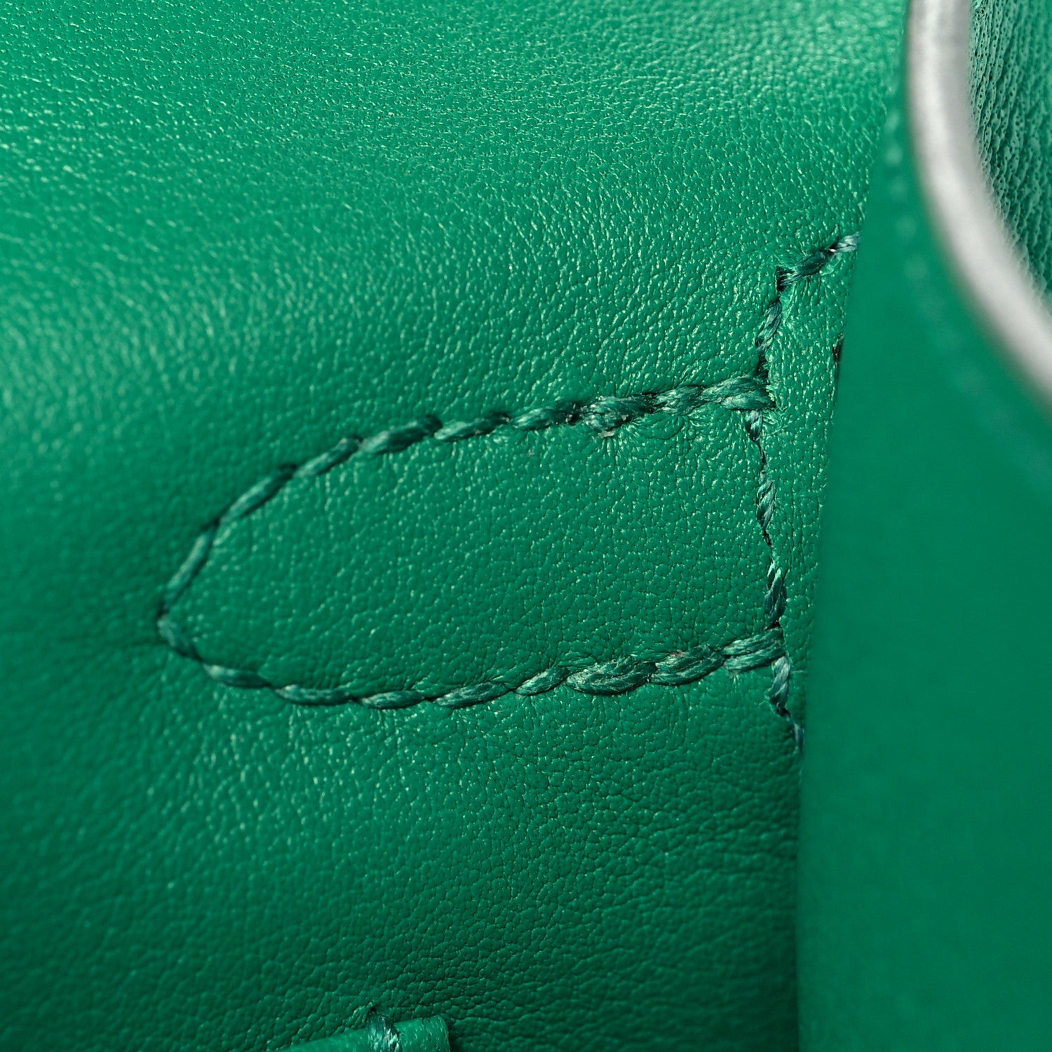 Hermes Swift Kelly Pochette Clutch Vert Vertigo 19 of 28