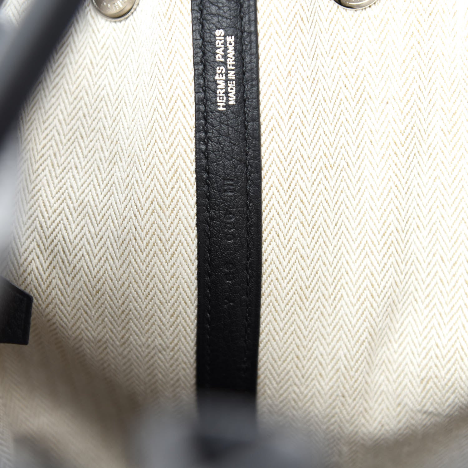 Hermes Negonda Garden Party 30 TPM Black 9 of 11